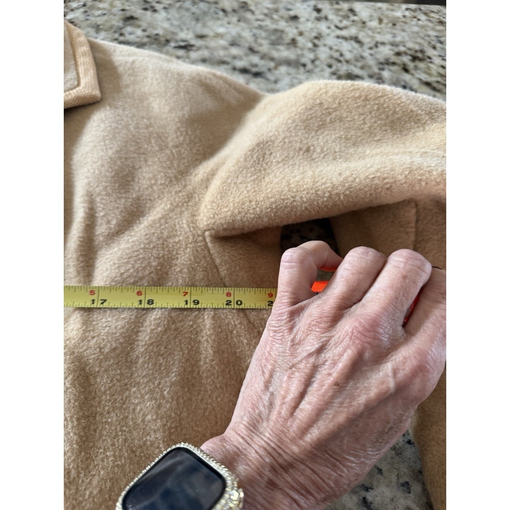 Ladies 100% Camel Hair 400 Coat Vintage Country Tweeds Size Tag Gone. I Think XL - Picture 16 of 16